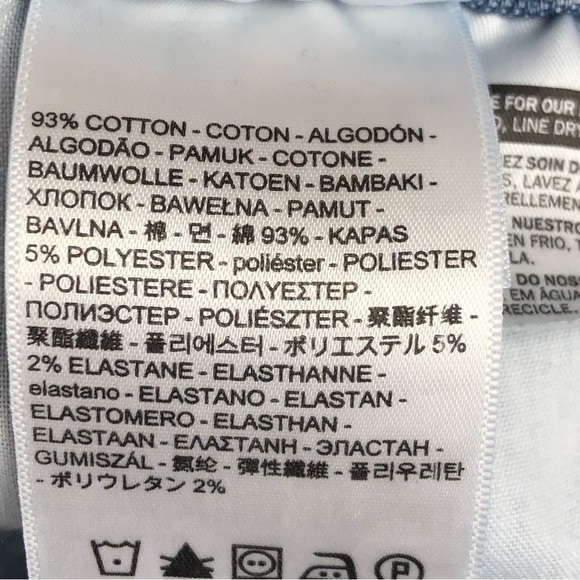 Levi’s wedgie skinny raw hem high rise, button fly jeans - Picture 6 of 9